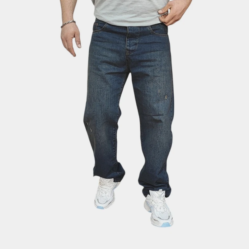شلوار جین نیم‌بگ مردانه مدل n.m46_54