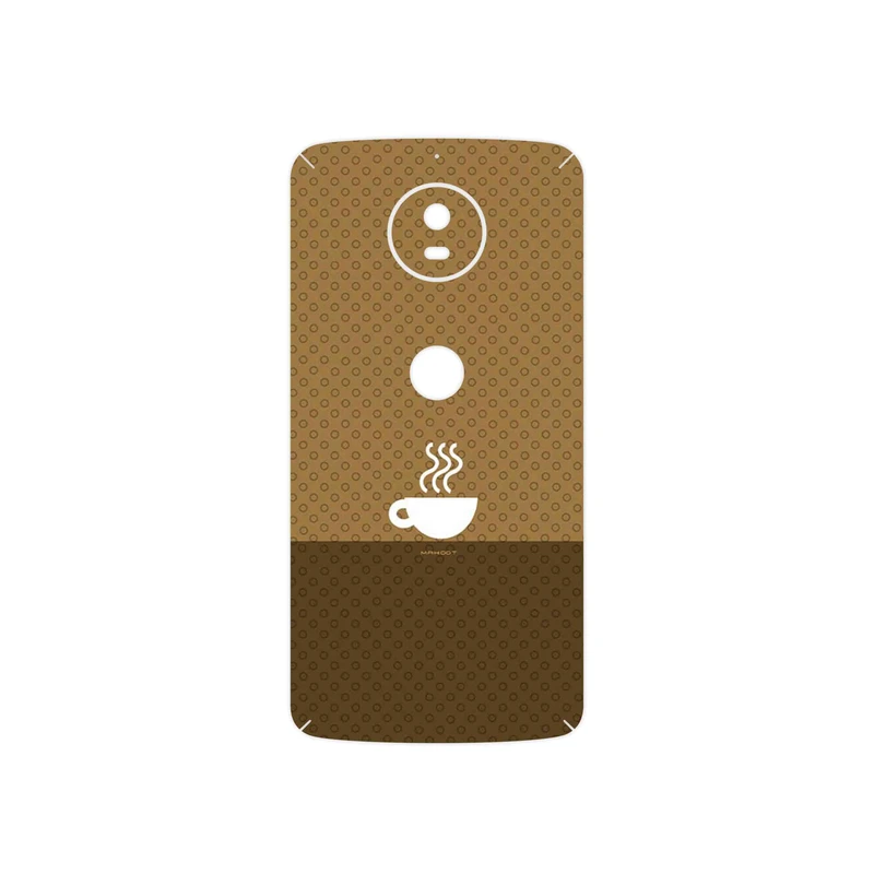 برچسب پوششی ماهوت مدل Minimal Cup of Coffee Icon مناسب برای گوشی موبایل موتورولا Moto G5S