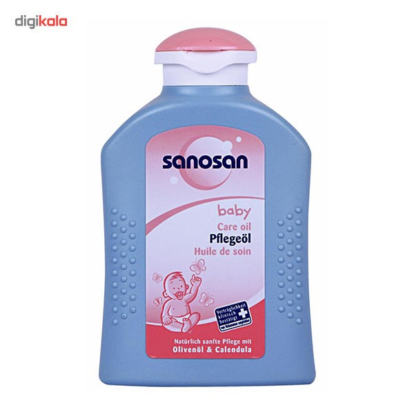 روغن بچه سانوسان مدل Baby Care Oil حجم 200 میلی لیتر