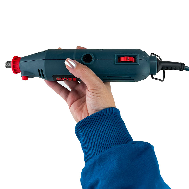 فرز انگشتی مینیاتوری و حکاکی باس مدل DIE-GRINDER مجموعه 200 عددی فرز انگشتی مینیاتوری و حکاکی باس مدل DIE-GRINDER مجموعه 200 عددی