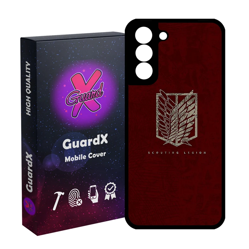 کاور گارد ایکس طرح نماد مدل 11090 مناسب برای گوشی موبایل سامسونگ Galaxy S21 FE
