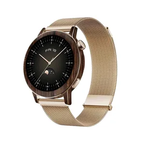 MAHOOT Dark-Walnut-Wood Cover Sticker for Huawei Watch GT 3 42mm Smartwatch