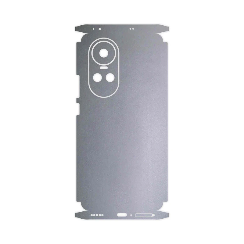 برچسب پوششی ماهوت مدل Matte-Silver-FullSkin مناسب برای گوشی موبایل اپو Reno 10 5G