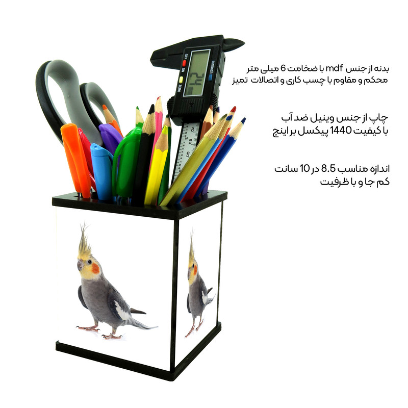 جامدادی رومیزی طرح طوطی مدل عروس هلندی کد 4565377