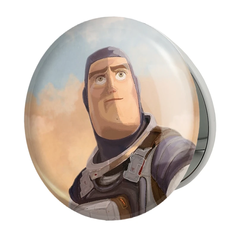 آینه جیبی خندالو طرح انیمیشن باز لایتیر مدل تاشو کد 26323 