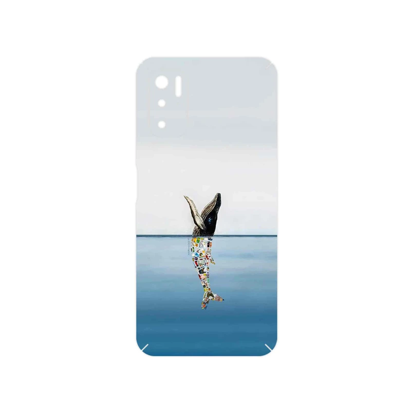 برچسب پوششی ماهوت مدل Collage of Sea Trash مناسب برای گوشی موبایل شیائومی Poco M3 Pro 5G