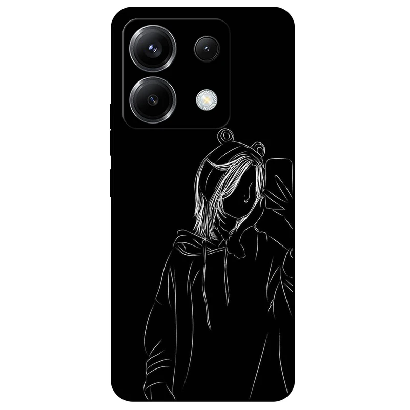 کاور مگافون طرح دخترانه مدل 1841 مناسب برای گوشی موبایل شیائومی Redmi Note 13 Pro 5G