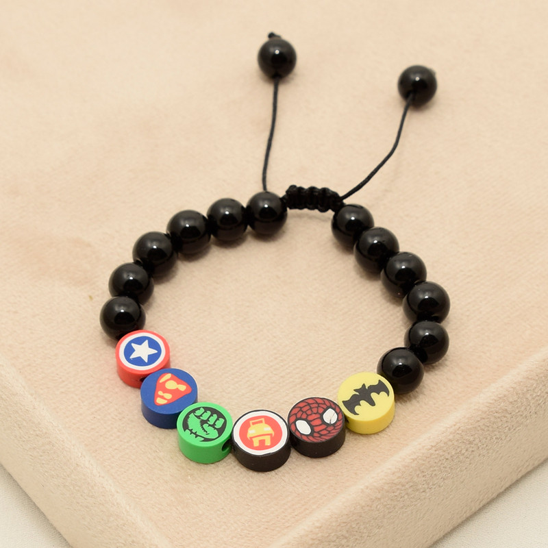 دستبند دلنار گالری مدل اسپایدرمن و بتمن