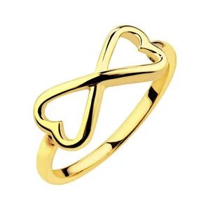 انگشتر طلا 18 عیار زنانه آراقیراتیس مدل بی نهایت کد Ara0275