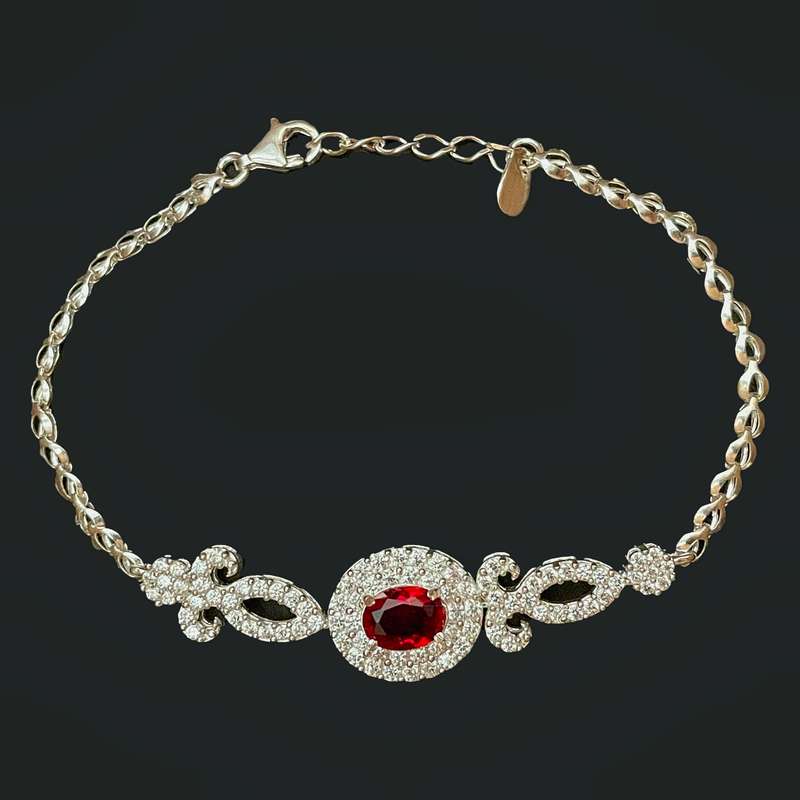 دستبند نقره زنانه مدل 30507