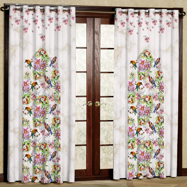 پرده مدل مخمل پانچی کد 7225 سایز 280x140 سانتی متر