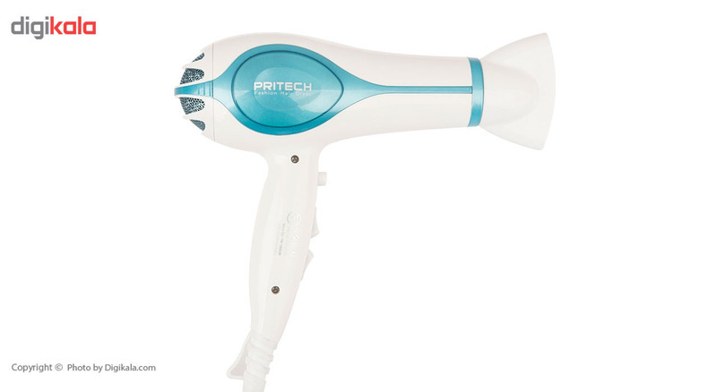 سشوار پریتک مدل TC-1730 به همراه فر کننده مو پریتک مدل TB-026