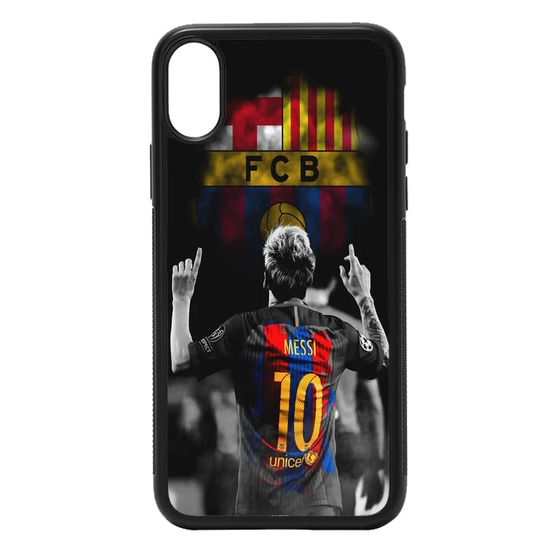 کاور طرح لیونل مسی کد 7337 مناسب برای گوشی موبایل اپل iphone xs max