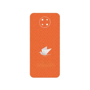 MAHOOT Minimalist origami bird Cover Sticker for Nokia G10