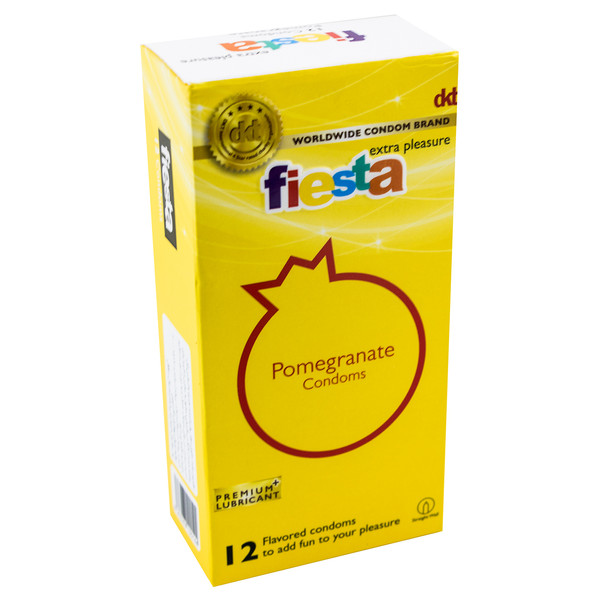 کاندوم فیستا مدل Pomegranate بسته 12 عددی