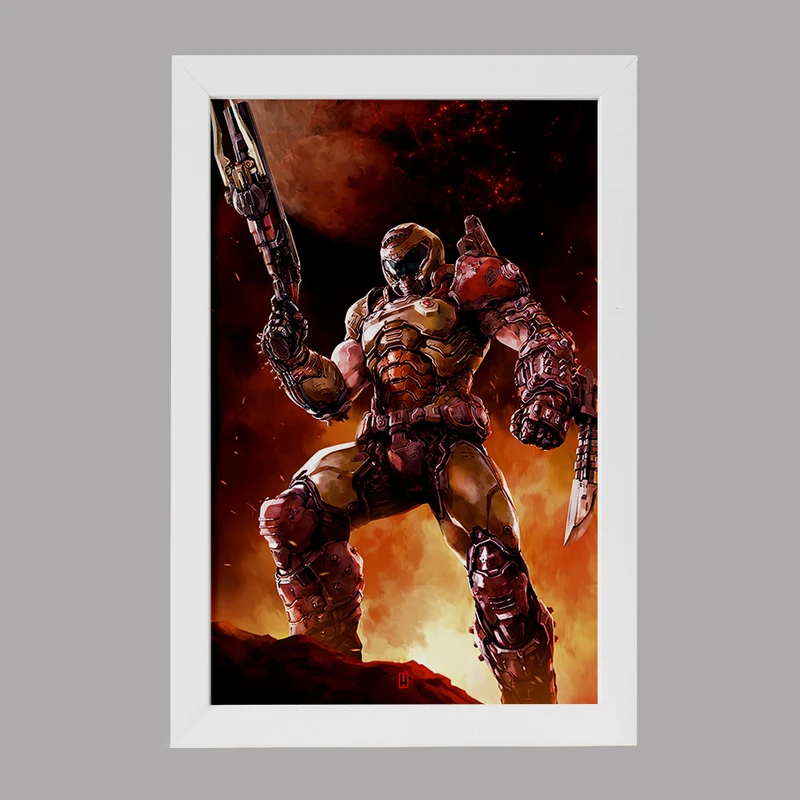 تابلو خندالو مدل بازی رستاخیز (Doom) کد 31398