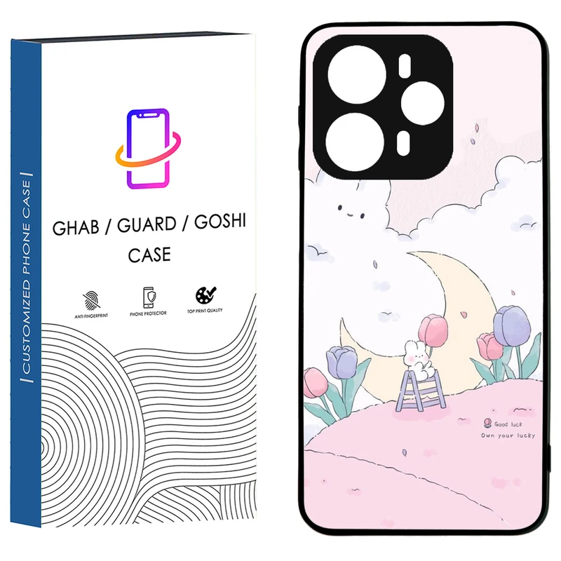 کاور قاب گارد گوشی طرح دخترانه کد 1 - tpu مناسب برای گوشی موبایل وکال V1/ V1 Plus