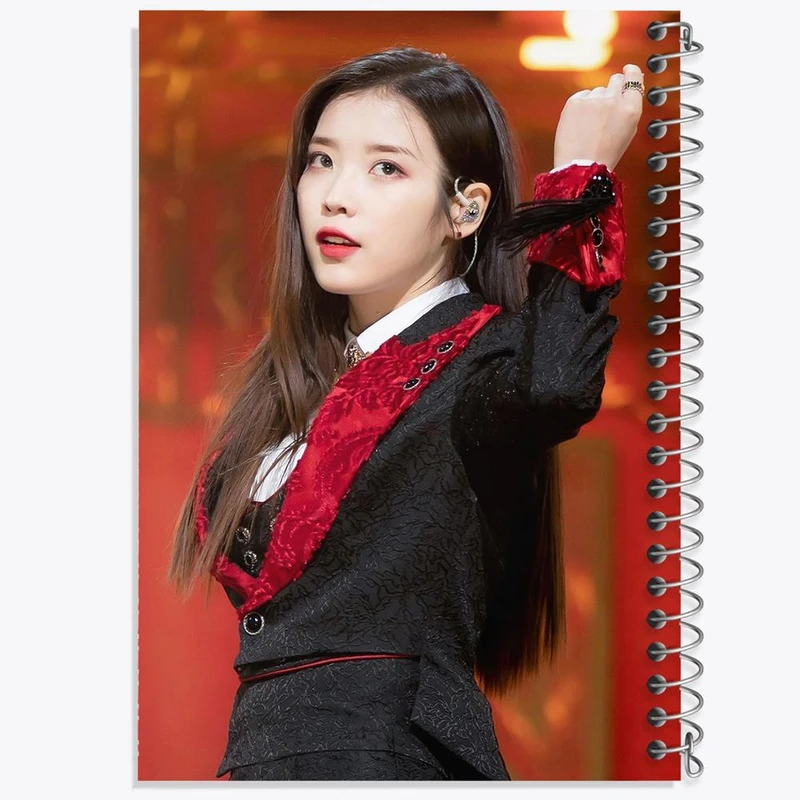 دفتر مشق 100 برگ خندالو طرح آیو IU کد 11612