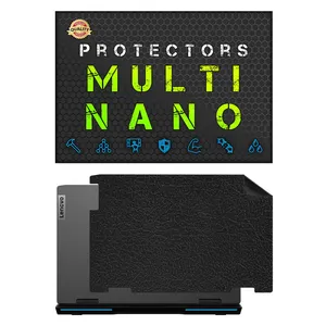 Multi Nano X-F1L Model Leather Rear Skin For Lenovo IdeaPad Gaming 3 15IAH7 15.6 inch 2022 Laptop