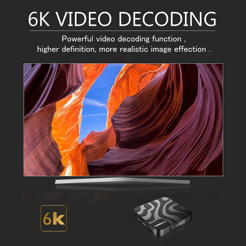 اندروید باکس T95 مدل MAX 4K 4/32G