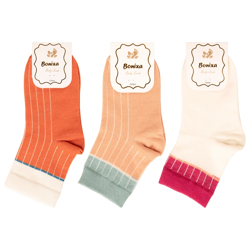 جوراب بچگانه بونیکسا مدل BX3-3 مجموعه 3 عددی