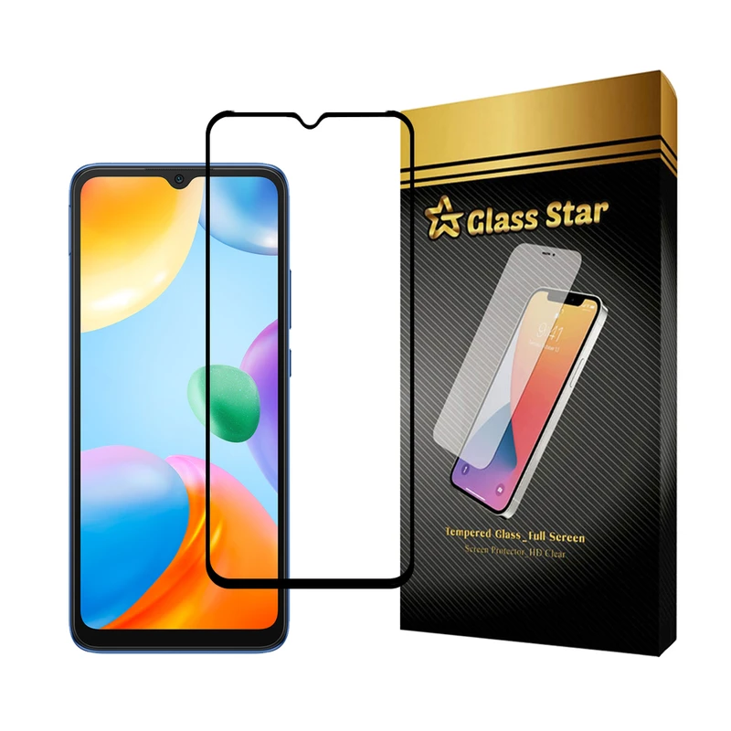 محافظ صفحه نمایش گلس استار مدل FULSLGS مناسب برای گوشی موبایل شیائومی Redmi 10C /10 India /10 Power