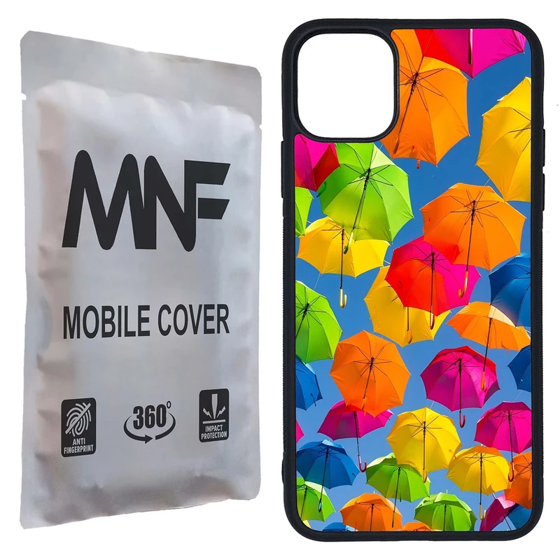 کاور ام ان اف طرح چتر های رنگی کد P-211 مناسب برای گوشی موبایل اپل iPhone 11 Pro Max