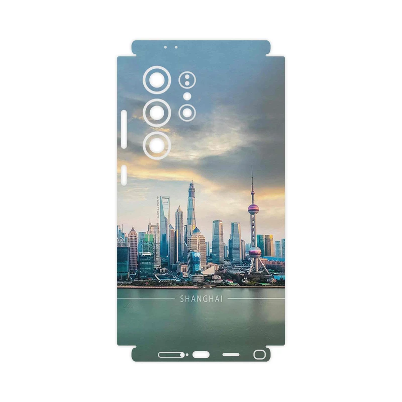 برچسب پوششی ماهوت مدل Shanghai_City-FullSkin مناسب برای گوشی موبایل سامسونگ Galaxy S24 Ultra