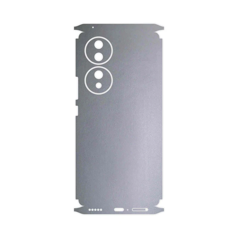 برچسب پوششی ماهوت مدل Matte-Silver-FullSkin مناسب برای گوشی موبایل آنر 70