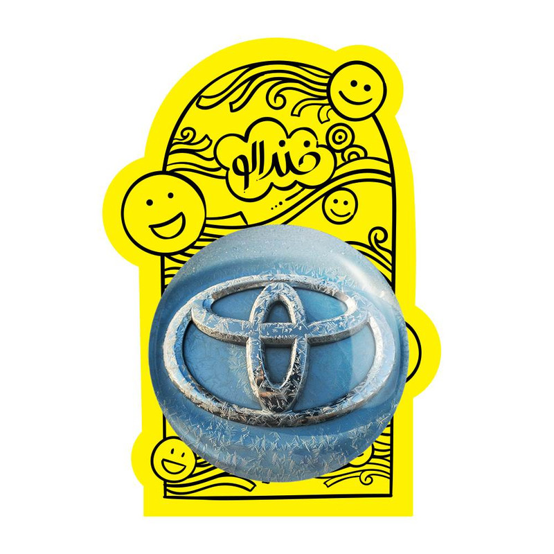 آینه جیبی خندالو مدل تویوتا Toyota  کد 23529