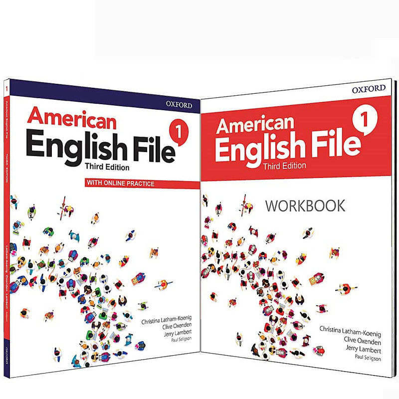 کتاب American English File 1 3rd اثر Christina Latham and Clive Oxenden انتشارات OXFORD کتاب American English File 1 3rd اثر Christina Latham and Clive Oxenden انتشارات OXFORD