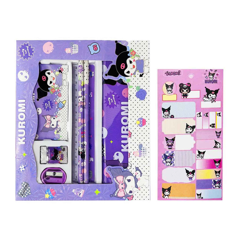 بسته لوازم تحریر مدل کورومی کد 03 مجموعه 8 عددی