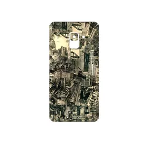 MAHOOT Collage of Skyscraper Cover Sticker for Samsung Galaxy A8 2018