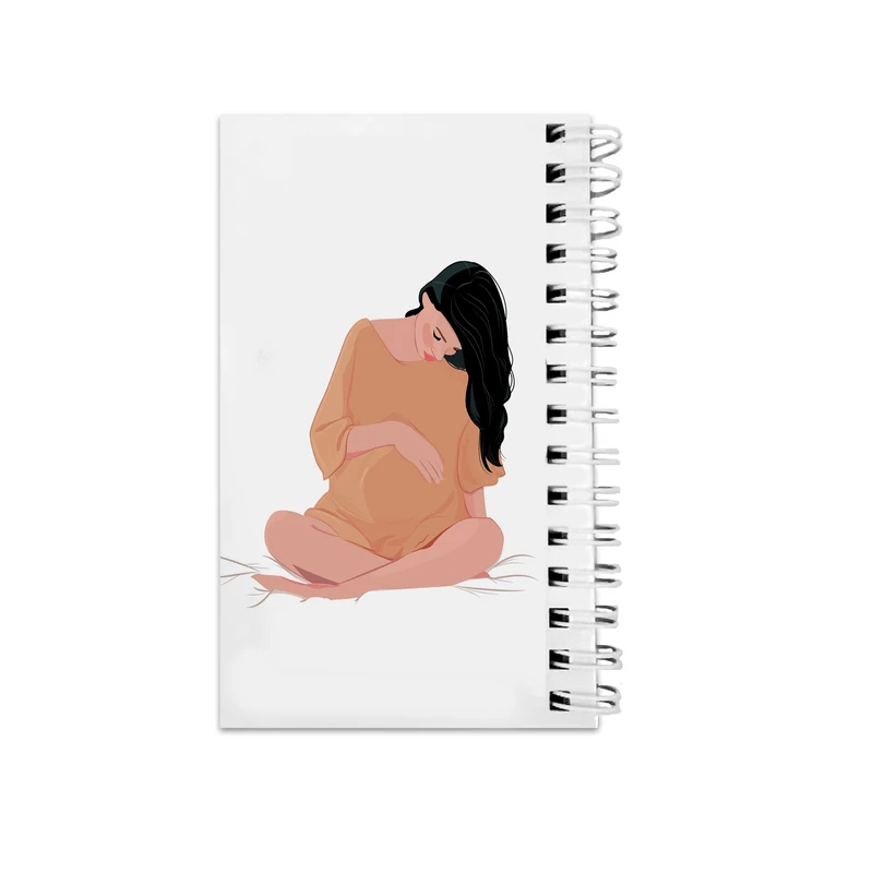 دفترچه یادداشت مدل to do list طرح مادر باردار کد 64985