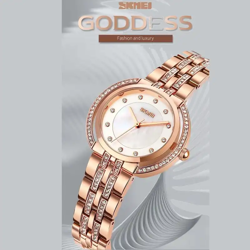 ساعت مچی عقربه ای زنانه اسکمی مدل 1979RG