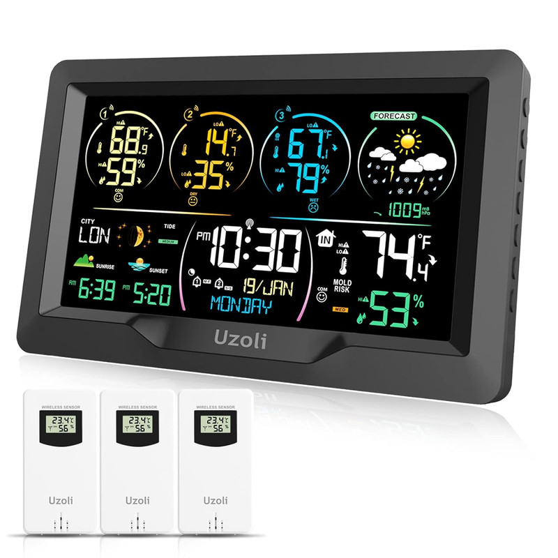 دماسنج محیطی اوزولی مدل EM3390