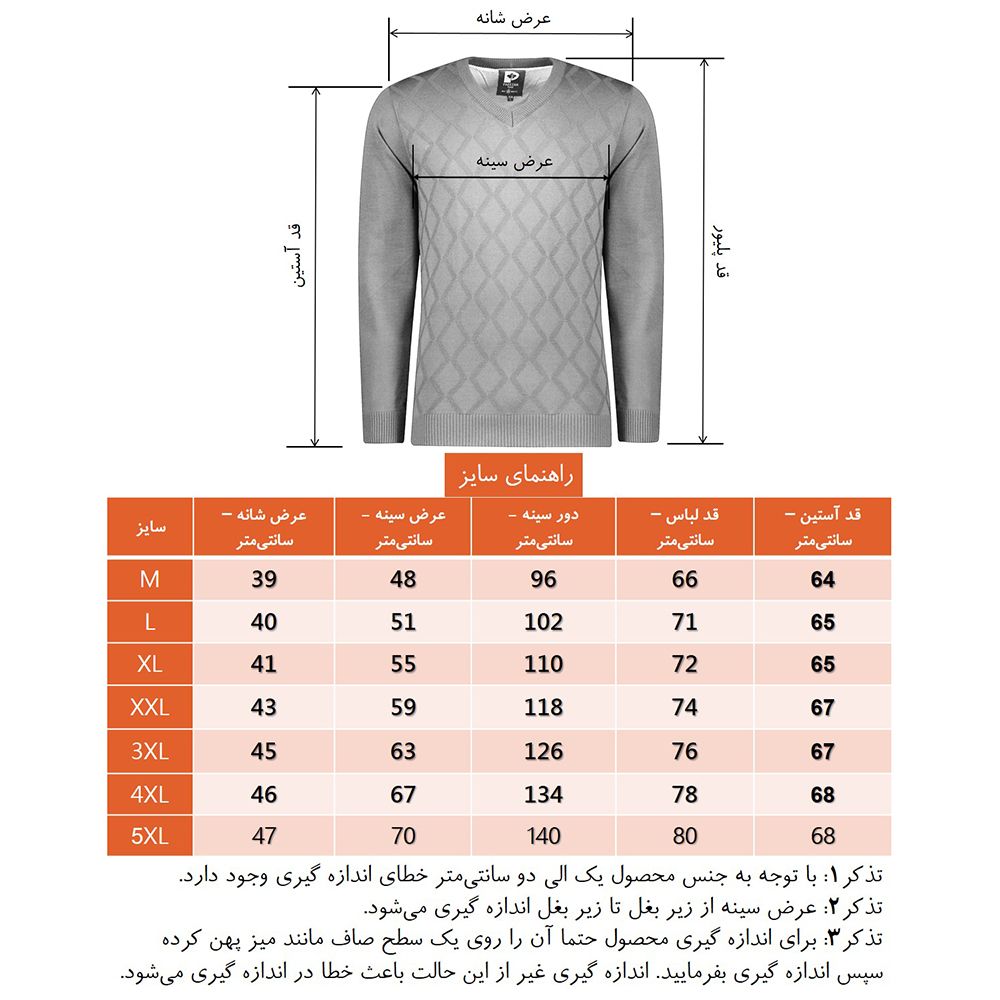 پلیور مردانه تریکو پاییزان مدل LOZ یقه هفت رنگ مشکی -  - 7