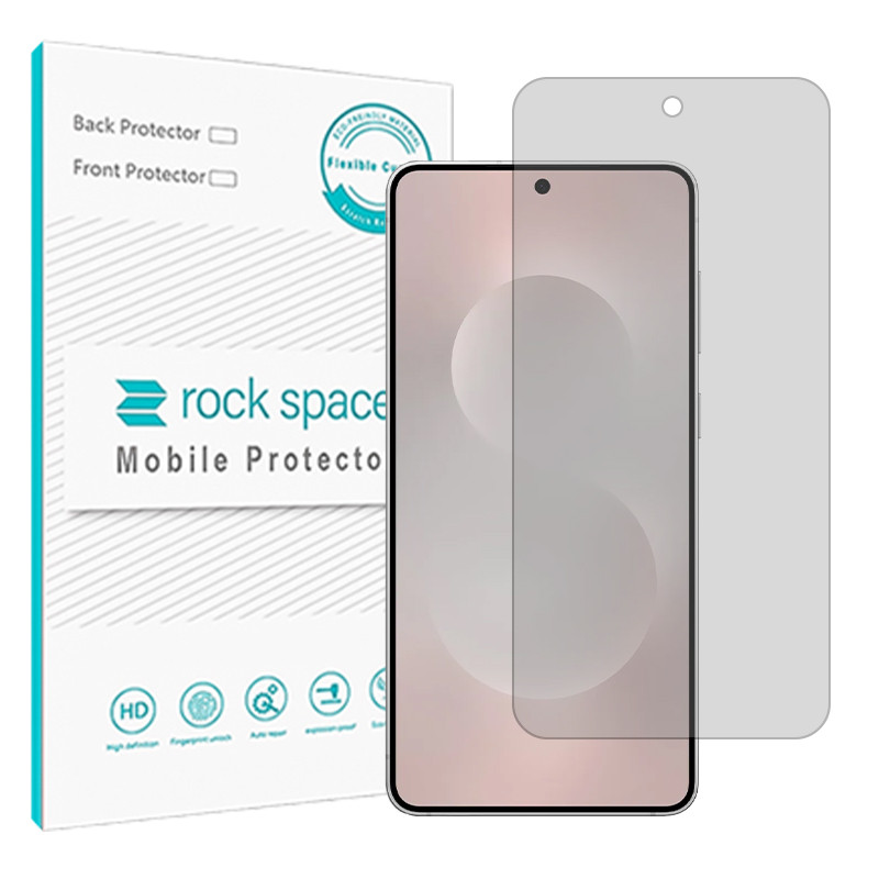 محافظ صفحه نمایش شفاف راک اسپیس مدل Resistant مناسب برای گوشی موبایل سامسونگ Galaxy S25 Edge