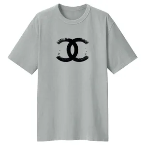 تی شرت لانگ آستین کوتاه زنانه مدل LL169 رنگ طوسی