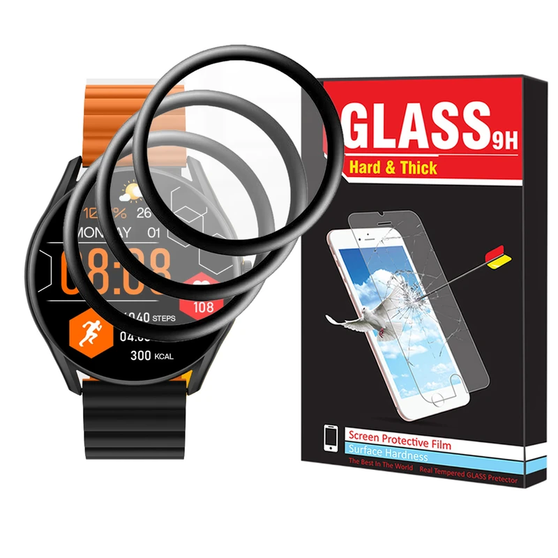 محافظ صفحه نمایش نانو هارد اند تیک مدل NHT مناسب برای ساعت هوشمند شیائومی Glorimi M1 Pro بسته سه عددی