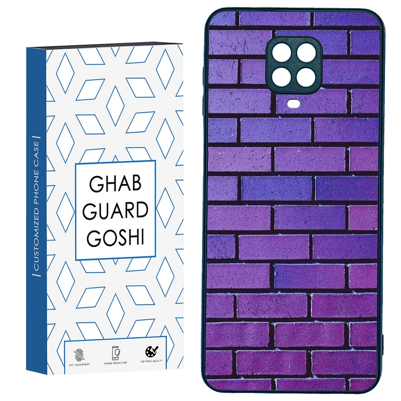 کاور قاب گارد گوشی طرح دیوار آجری کد TPU-255 مناسب برای گوشی موبایل شیائومی Redmi Note 9 pro / Note 9s