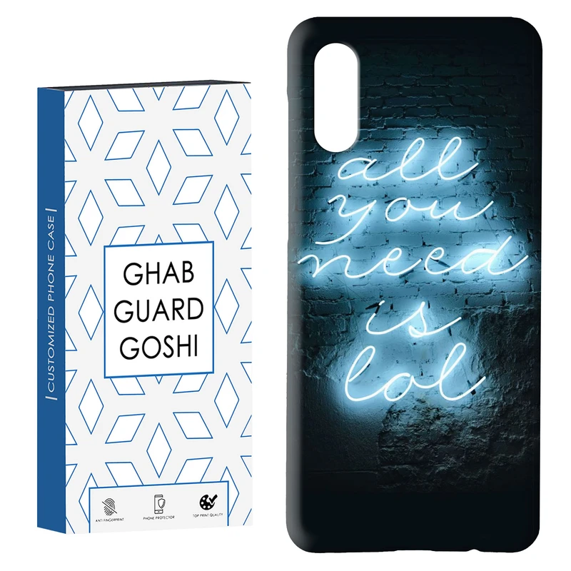 کاور قاب گارد گوشی طرح نوشته فانتزی کد Dimo-769 مناسب برای گوشی موبایل سامسونگ Galaxy A02 / M02