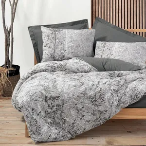 سرویس روتختی کاتن باکس مدل Dual Odin Kahve تک نفره 3 تکه