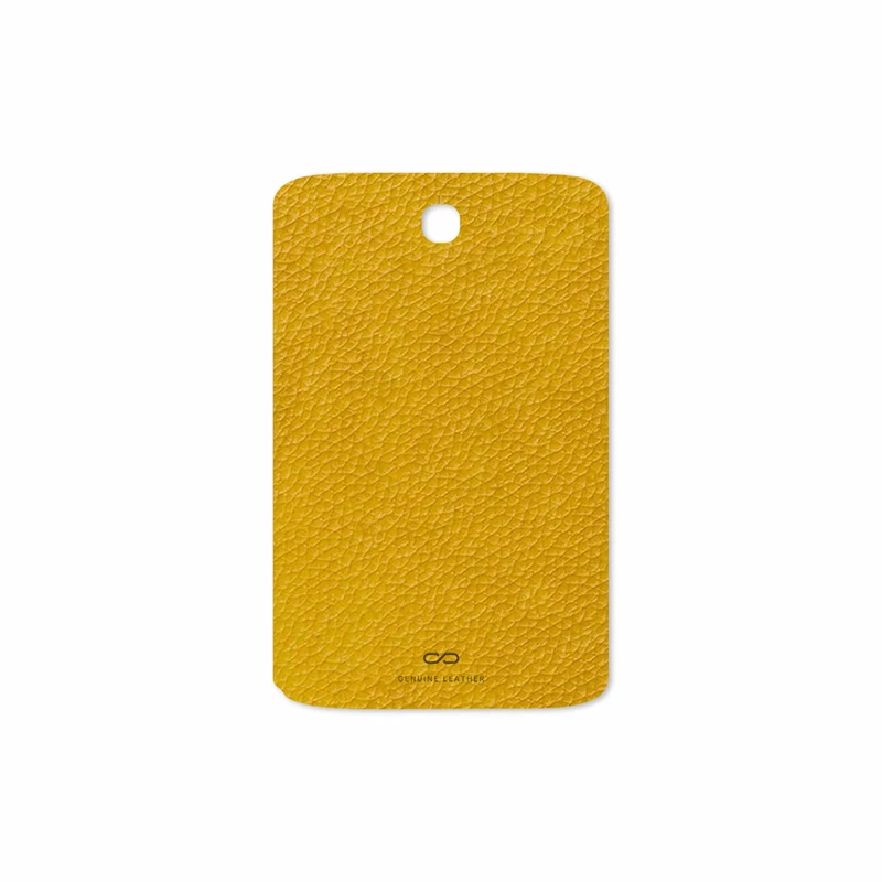 برچسب پوششی ماهوت مدل Mustard-Leather مناسب برای تبلت سامسونگ Galaxy Note 8.0 2013 N5100