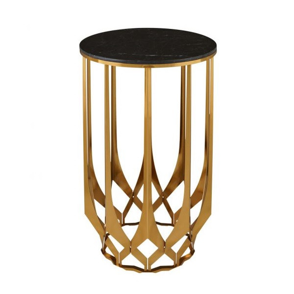 میز عسلی لوتوس مدل LT-745-AGOSTINO-ANTIQUE