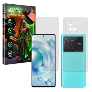 Guard Tough model matte screen protector suitable for Vivo X80 mobile phone along with the back protector