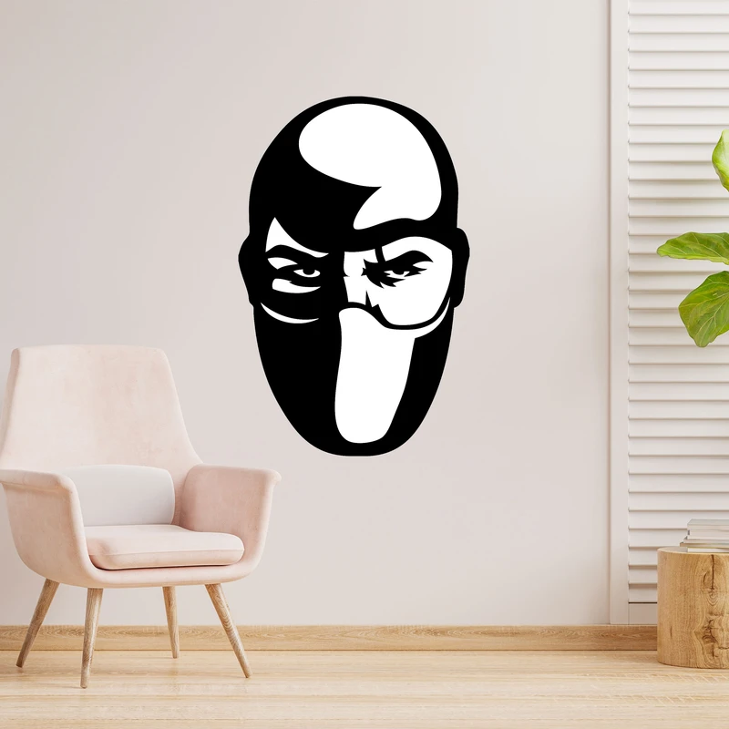 دیوارکوب طرح فیلم نینجا قاتل مدل A1571-4060