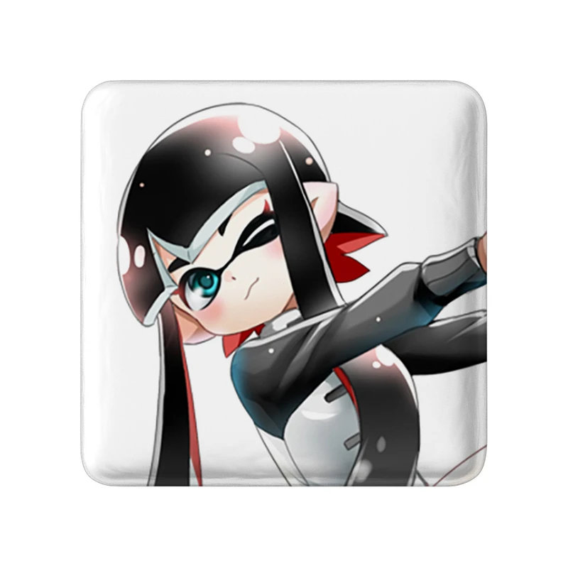 مگنت خندالو طرح بازی اسپلاتون (Splatoon) مدل مربعی کد 33318