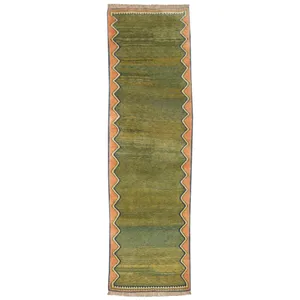 گبه دستباف کناره طول سه متر سی پرشیا کد 171921