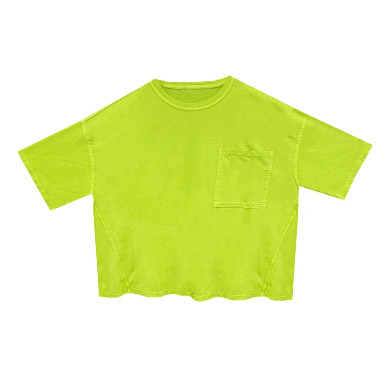 تی شرت آستین کوتاه اورسایز زنانه مدل 3421